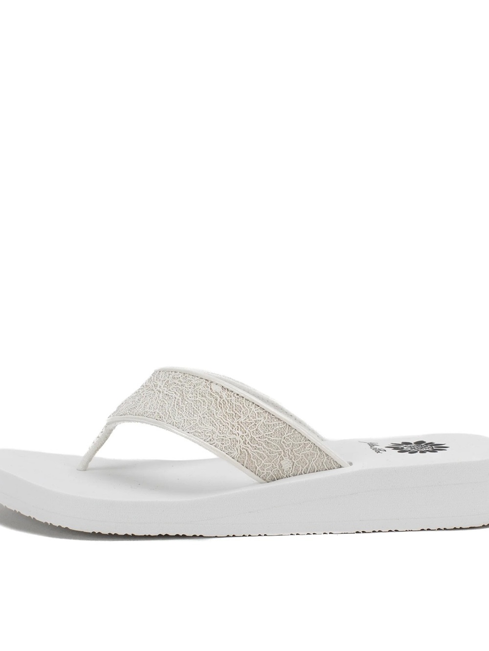 YELLOW BOX JASTY WHITE FLIP FLOP MEDIUM WIDTH NEW IN BOX